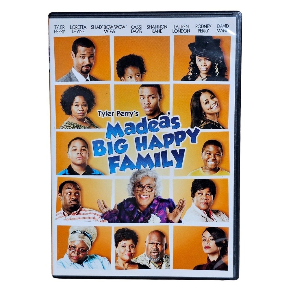 Madea's Big Happy Family Lionsgate DVD Comedy Bow Wow 031398140948 EXCELLENT